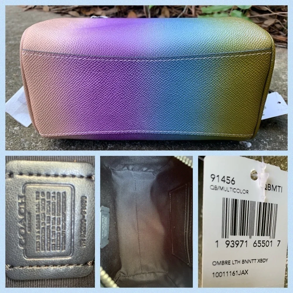 Coach Ombré Bennett Multicolored Small Bag Rare